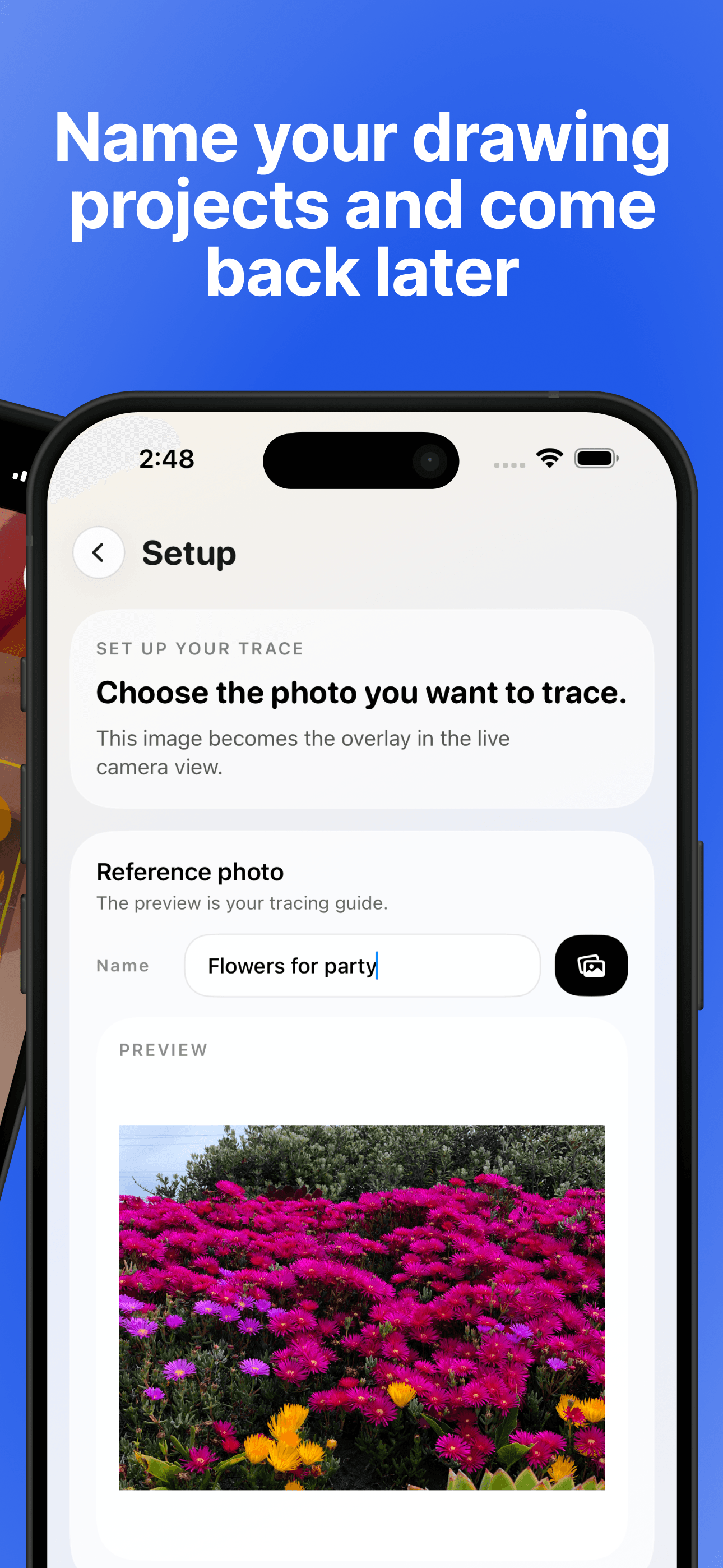 Stylo Trace built-in templates screenshot